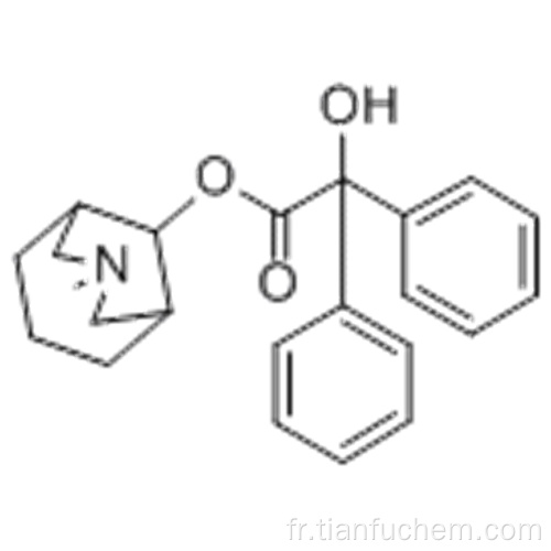 1-méthyl-4-pipéridyl diphénylglycolate CAS 3608-67-1